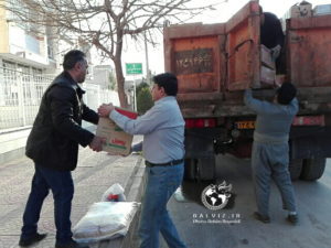 فیلم/ارسال کمک های مردمی، ستاد همیاری شهرستان مهاباد به زلزله زدگان قطور خوی