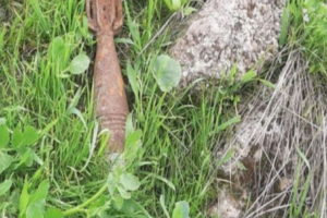بمب خوشه ای کشف شده در شهرستان سردشت خنثی شد