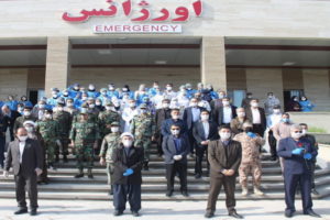 تقدیر از"حافظان سلامت" مهاباد توسط مدافعان امنیت