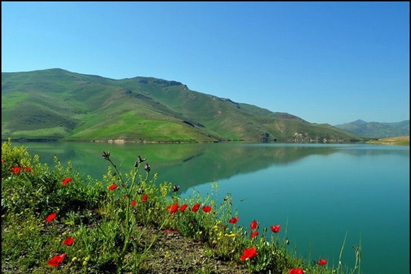 آب ذخیره شده  دریاچه سد مهاباد به بیش از ۱۸۰میلیون مترمکعب رسید