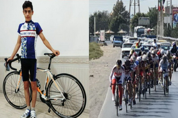 دوچرخه سوار جوان مهابادی در رقابتهای قهرمانی استان مقام سوم را کسب کرد