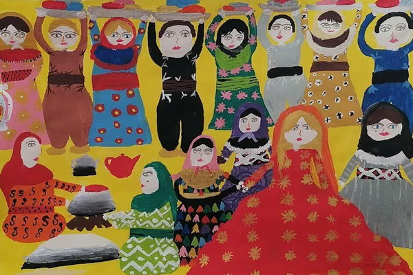 کسب مدال نقره جشنواره جهانی نقاشی کودک توسط نوجوان مهابادی