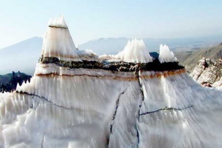 گنبد نمکی،زیباترین کوه نمک خاورمیانه