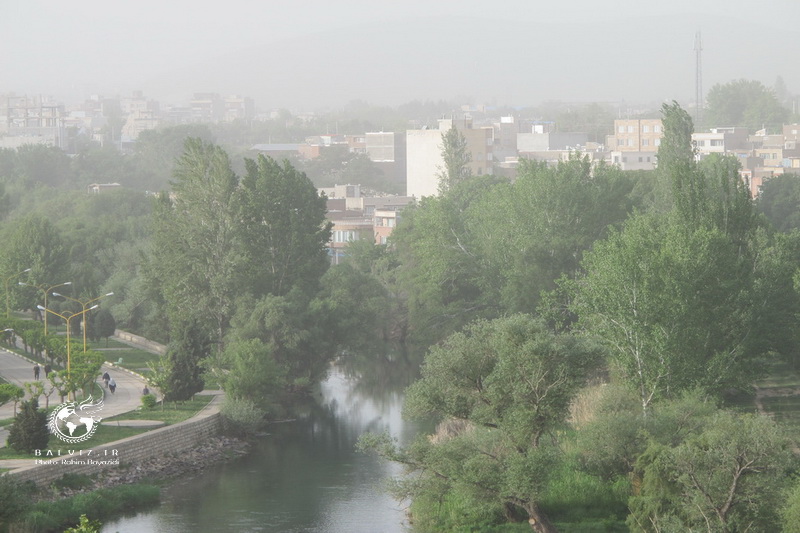 03 - تصاویری از گرد و غبار در مهاباد