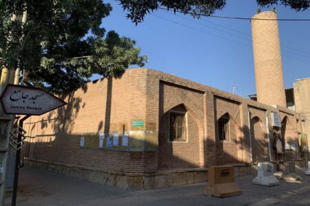 مرمت مسجد جامع مهاباد