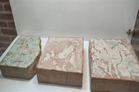 آجرهای ۲۸۰۰ ساله قلایچی بوکان در موزه ارومیه به نمایش گذاشته شد