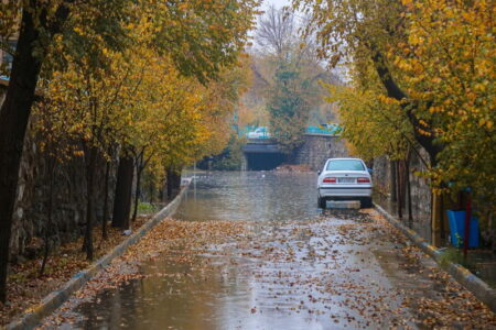 ثبت بیش از ۳۵ میلی متر بارندگی در مهاباد