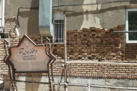 مرمت حوض‌خانه عباس‌آغا در مهاباد آغاز شد