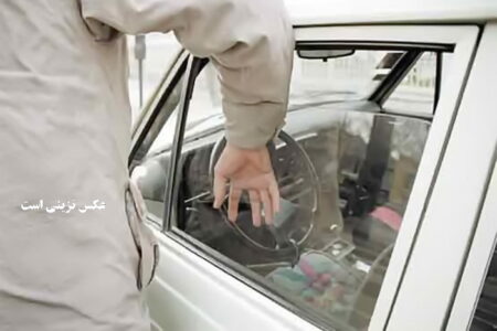 دستگیری سارق حرفه ای لوازم خودرو در مهاباد