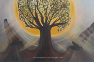 Laleh Shahrokh a self-taught artist