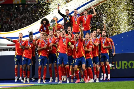 قهرمانی اسپانیا در یورو ۲۰۲۴ اروپا / عکس