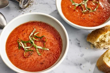 دستور پخت سوپ گوجه فرنگی