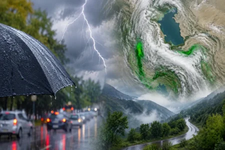 صدور هشدار سطح زرد هواشناسی در آذربایجان‌غربی