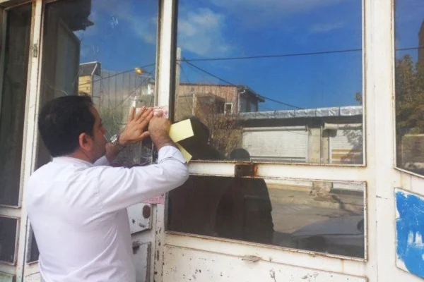 پلمب یک واحد نانوایی متخلف در مهاباد